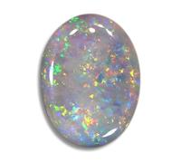 DINJEWEL 10.25 Ratti / 9.50 carat 100% Natural White Opal Stone Original Certified Australian Opal Stone Original Certified Natural Gemstone, 13.25 Ratti/14.50 Carat, Loose Gemstone, Fire Opal