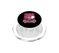 Dink Against Breast Cancer Pickleball Awareness Supporter PopSockets PopGrip for MagSafe