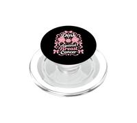 Dink Against Breast Cancer Pickleball Awareness Supporter PopSockets PopGrip for MagSafe