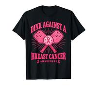 Dink Against Breast Cancer Pickleball Awareness Supporter Value Graphic T-Shirt