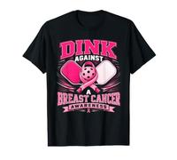 Dink Against Breast Cancer Pickleball Awareness Supporter Value Graphic T-Shirt