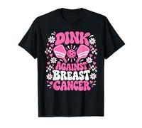 Dink Against Breast Cancer Pickleball Awareness Supporter Value Graphic T-Shirt