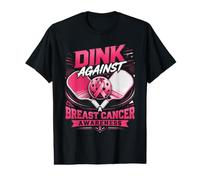 Dink Against Breast Cancer Pickleball Awareness Supporter Value Graphic T-Shirt