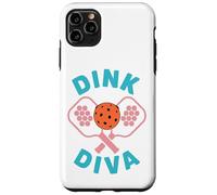 Dink Diva Funny Women Pickleball Player Case for iPhone 11 Pro Max