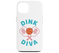 Dink Diva Funny Women Pickleball Player Case for iPhone 13
