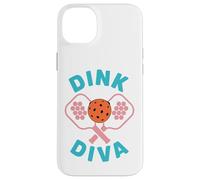 Dink Diva Funny Women Pickleball Player Case for iPhone 14 Plus