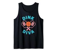 Dink Diva Funny Women Pickleball Player Tank Top