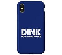 Dink Dual Income No Kids Case for iPhone X/XS