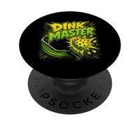 Dink Master Pickleball Player Pro Legend PopSockets Adhesive PopGrip