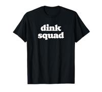 Dink Squad Funny Cute Pickleball Dink Team 80s Retro T-Shirt
