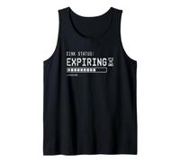 Dink Status Expiring Funny Pregnancy Announcement Design Tank Top