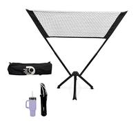 Dinkaroo™ Mini Portable Practice Pickleball Net - Pop-Up Practice Net for Dinks, Volleys & Warm-Ups - Lightweight, Compact, and Travel-Ready (Patent Pending)