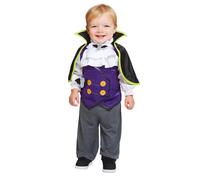 (PKT) (PDBV) Child Boys Dinky Dracula Vampire Costume (2-3yrs)
