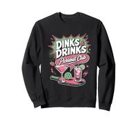 DINKS & DRINKS Pickleball Club Pickleball Couple Sweatshirt