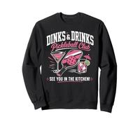 DINKS & DRINKS Pickleball Club Pickleball Sweatshirt
