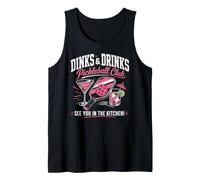 DINKS & Drinks Pickleball Club Pickleball Tank Top