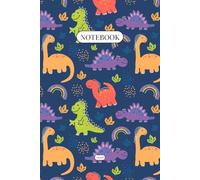 Dinky Dinosaurs ~ Small Lined Notebook: Compact Kids Journal for Everyday Writing and Notes | Cute Dinosaur Cover for Children (Little Noodlings ~ Dinky Dinosaurs)