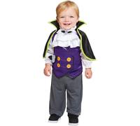 (PKT) (PDBV) Child Boys Dinky Dracula Vampire Costume (6-12m)