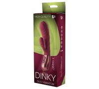 Dinky Jimmy K. Duo - Rechargeable Clitoral Vibrator (Red)