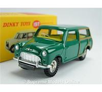 DINKY TOYS MORRIS MINI TRAVELLER MODEL CAR 1:43 SCALE 197 GREEN ATLAS EDITIONS K8