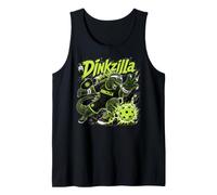 Dinkzilla on the Move. Pickleball Tank Top