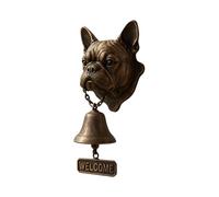 Dinner Bell | Time-Saving Assembly Feature Dog Head Shape Welcome Doorbell | Vintage Farmhouse Door-bell for Front Door Garden Sheds Cottage Retreats Apartment Wedding Venues, Outdoor