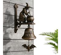 Dinner Bells for Outside | Retro Farmhouse Door Chime - Witch Dachshund Shape Welcome Doorbell for Courtyard Housewarmings Porch Home Cottage Opening Wall Garden Entrances
