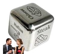 Dinner Dice | Date Night What for Dinner Decision Dice for Couples,Meal Dice Food Decider Date Night Idea Romantic for Valentine's Day Birthday