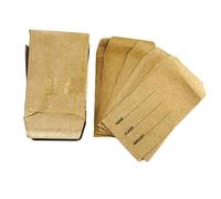 Dinner Money/Seed Envelopes - Pack of 50 Small gummed Manilla envelopes - Size 70mm x 100mm