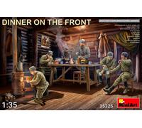 Dinner On The Front 1:35 Figure Plastic Model Kit MINIART