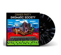 DINNER PARTY - ENIGMATIC SOCIETY BLACK WHITW VINYL - Vinyl Record - C4z