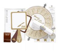 Dinner Party Table Games - Come Dine with Me Inspired Dinner Party Pack for 6+ Players with Score Cards, Menu Scrolls & Instructions - Fun Game for Family, Friends, Christmas & Reunion Parties