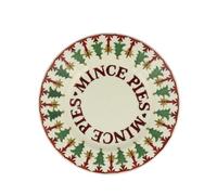 Dinner Plate: 1 X 22Cm Emma Bridgewater Christmas Joy Medium Dinner Plate, Ceramic