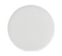 Dinner Plate: 1 X 26.5Cm Maxwell & Williams High Rim White Basics Plate, Porcelain