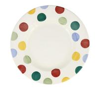 Dinner Plate: 1 X 27Cm Emma Bridgewater Dinner Plate Plate Big Polka Dot, Ceramic