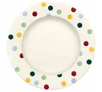 Dinner Plate: 1 X 27Cm Emma Bridgewater Dinner Plate Plate Polka Dot, Ceramic