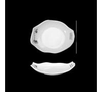 Dinner plate Creativity Irregular Shape Melamine Dinner Plate Commercial Barbecue Picnic Plates Cake Dishes Serving Tray Kitchen Tableware(L)