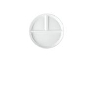 Dinner Plates Creative Japanese White Dinner Plates, Ceramic Home Fat-reducing, Breakfast Tableware Kitchen Salad Bowl