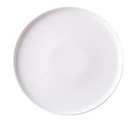 Dinner Plates Dessert Dishes Pure White Ceramic Plate Household Round Shallow Steak Western Restaurant Flat Commercial Tableware