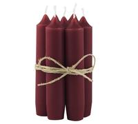 Dinner Rhododendron Candles Set of 6 Short by Ib Laursen