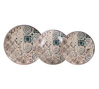 Dinner set Dinner service dinner plates CRETA 12pc Stoneware