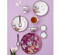 Dinner Set for Family Party, Hotel Restaurant, 11 Pcs Tableware Set Ceramic Set Bowls and Plates Cups and Plates Set, Service for 1/a