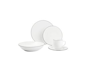 Dinner set Salt&Pepper Puro White, 20 pcs.