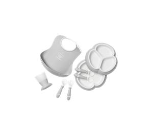 Dinnerware Set, 8 pcs - Grey