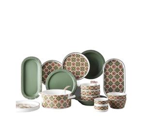 Dinnerware Set Ceramic Dinnerware Set, Meal Tools, Food Container, Soup Spoon, Fish Plate, Family and Restaurant Use, Coffee(Model A)