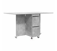 vidaXL Dinning Table 2 pcs 140 x 80 x 77 cm Engineered Wood White