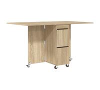 vidaXL Dinning Table 2 pcs 140 x 80 x 77 cm Engineered Wood White
