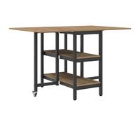 vidaXL Dinning Table 122 x 80 x 76.5 cm Engineered Wood Artisan Oak