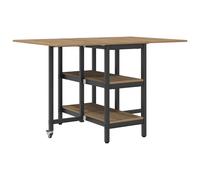 vidaXL Dinning Table 122 x 80 x 76.5 cm Engineered Wood Artisan Oak