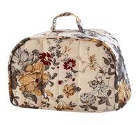 Dinntty Floral Printed Bread Maker Cover Bread Machine Protector Wear-resistant Anti-scratch Decorative Sleeve for Home Kitchen